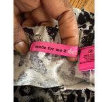 Vintage Leopard Print Halter Neck Y2k Maxi Long Dress Size M By Made For Me 2 Black Size M Photo 6