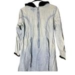 Vintage Fads‎ Denim Cottagecore Maxi Dress Modest Grunge 90s 80s Size 8 Blue Photo 12