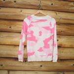NWT Brodie Pink Cashmere Camo Sweater Pullover Pink Size XS Photo 3