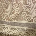 Lovers + Friends Ivory Ella lace formal skirt M Photo 5