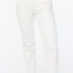 NWT J Crew Factory White Stovepipe Signature Stretch + SZ 32T Raw Hem Jeans Photo 0