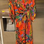 Farm Rio ππ Urban Jungle Midi Dress ~ XS NWT Photo 10