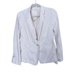 LC Lauren Conrad Lauren Conrad Linen Blazer Jacket Small Ivory Coastal Career Corpcore Clean Girl Photo 1