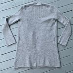 James Perse Grey Cashmere Cardigan Soft Lightweight Sweater Bohemian Boho Photo 5