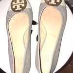 Tory Burch Grey/Blue Flats Photo 0