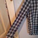 Madewell  Size Small Cotton Flannel Thick Winter Fall Long Sleeve Button Up Green Photo 6