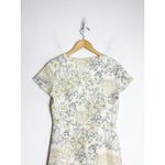 Aritzia  Wilfred Nazaire Antique Pattern Mini Dress Size Small Yellow White Black Photo 10