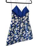 Alice + Olivia Tayla Floral Structured Mini Dress Photo 3