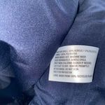 A New Day women S open front sleeveless faux fur vest navy blue Photo 8