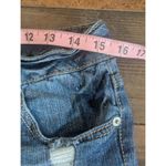 Paris Blues Y2K Vintage Low Rise Micro Mini Denim Jean Shorts Coquette Size 9 Photo 2