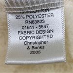 Christopher & Banks Button Down Snow Flakes Penguin Fleece Jacket Photo 9