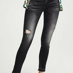 R13 Alison Crop Jeans in Strummer Black Size 25 Photo 0