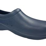 Crocs Clogs Unisex W8 M6 Blue Slip Resistant Slip On Work Shoes Photo 2