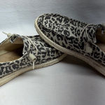 Hey Dude Wendy Woven Cheetah Grey Loafer Shoes Women's US Size 11 EU 42 Photo 0