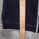 Lauren Ralph Lauren Navy Blue Velour Bomber Jacket sz L Vintage Preppy Size M Photo 5