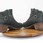 Teva Boots Womens Size 8.5 Black Foxy Ankle Boot Leather Stacked Heel 1006317 Photo 8