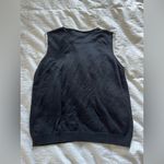 City Silk Knitwear Black Sweater vest size medium Photo 7