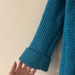 Pilcro  Turquoise Cowl Neck Sweater Photo 3