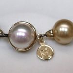 Majorica Designer Necklace With 925 Silver Clasp Including Original Box Photo 2