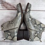 Lucky Brand Basel Bootie Snakeskin Genuine Leather Ankle Boots Mobwife Photo 3