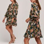 Velvet Tees Velvet | Anthropology Keelin 100% Cotton Mini Floral‎ Sundress Dress in Daffodil Photo 1