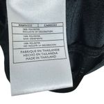 Nike Vtg 90s Black White Blue Full Zip Mock Neck Mesh Athletic Jacket Women's XL Photo 4