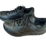 New Balance Black Athletic Shoes with Textured Leather Photo 1