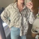 Molly green Grey and White Flannel Photo 1