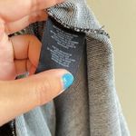 Anthropologie Moth Asymmetrical Hem Tank Dress Tweed Womens Size S Knit Gray Photo 4