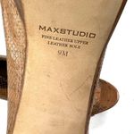 Max Studio Leather Embossed High Heels - Size 9 Photo 7