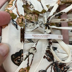 ZARA Free People Butterfly Nature Print Smocked Tie Front Blouse Size XS Photo 8