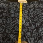 Soft Surroundings Floral Wide Leg Flare Pull on Jeans Size Large Boho Bell Photo 12