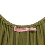 Juicy Couture Vintage Y2K Green Peasant Midi Dress Size M Cottagecore Boho Photo 2