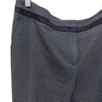 Akris Punto Checkered Ankle Straight Leg Pants Black and White Size 12 Photo 2