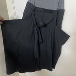 Theory  Cyra Serenity Gray tank black combo mini dress with pockets size Small Photo 3