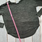 Rag and Bone  Green Crewneck Long Sleeve Oversized Pullover Tee Women’s Size Small Photo 4