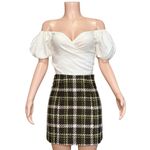 Reformation Framboise Off-Shoulder Linen Top, White, 4 (US) Photo 2