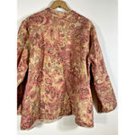 Catherines Maggie Barnes Blazer Jacket Brocade Pink Paisley Romantic Cottage 2X Photo 10
