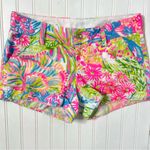 Lilly Pulitzer Callahan Short in Lovers Coral Reef Sz 4/161 Photo 2