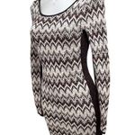 Free People NEW FREE PROPLE COZY CABIN CHEVRON BODYCON SCOOP NECK DRESS M Photo 8