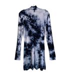 House of Harlow NEW Size L  1960 x REVOLVE Bryla Mini Dress in Tie Dye Blue Photo 2