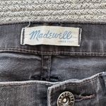 Madewell The Perfect Vintage Straight Leg Black Wash Jeans in Lunar Wash Size 26 Photo 4