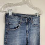 American Eagle  Mid Rise Super Stretch Skinny Jeans Size 2 Long Photo 2