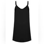 Chama Plus Size Chemise Soft Sexy Sleepwear Pleated Nightgowns Loungewear Black Photo 6