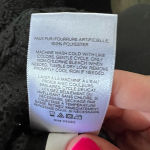 EXPRESS  cropped fleece faux‎ fur jacket Photo 6