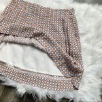 Promod French Designer Skirt Orange White Size 6 Orange Photo 3