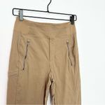 Athleta  Trekkie North High Rise Jogger Tan size 0 Outdoor Athleisure Photo 4