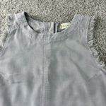 Altar'd State  Gray Sleeveless Fringe Tank Top Women's‎ Medium Casual Cute Photo 7
