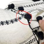 Tularosa  Jacqueline Tunic Mini Dress Ivory Striped Tribal Revolve Womens Size XS Photo 10