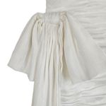 Anthropologie  Hutch Gwen Dress Ivory Size 10 Bridal‎ Bow Photo 4